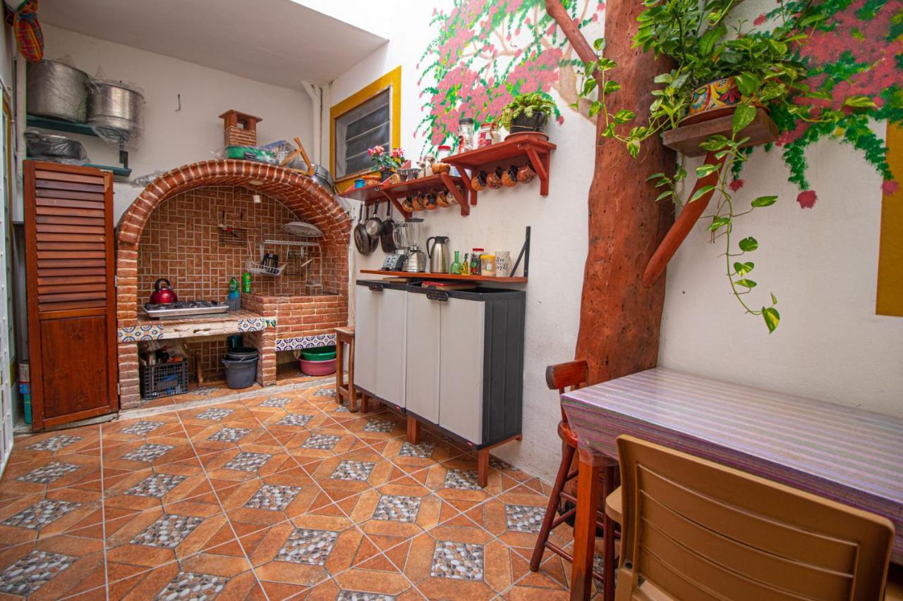 ホテル La Casa Del Almendro プレヤデルカーメン エクステリア 写真